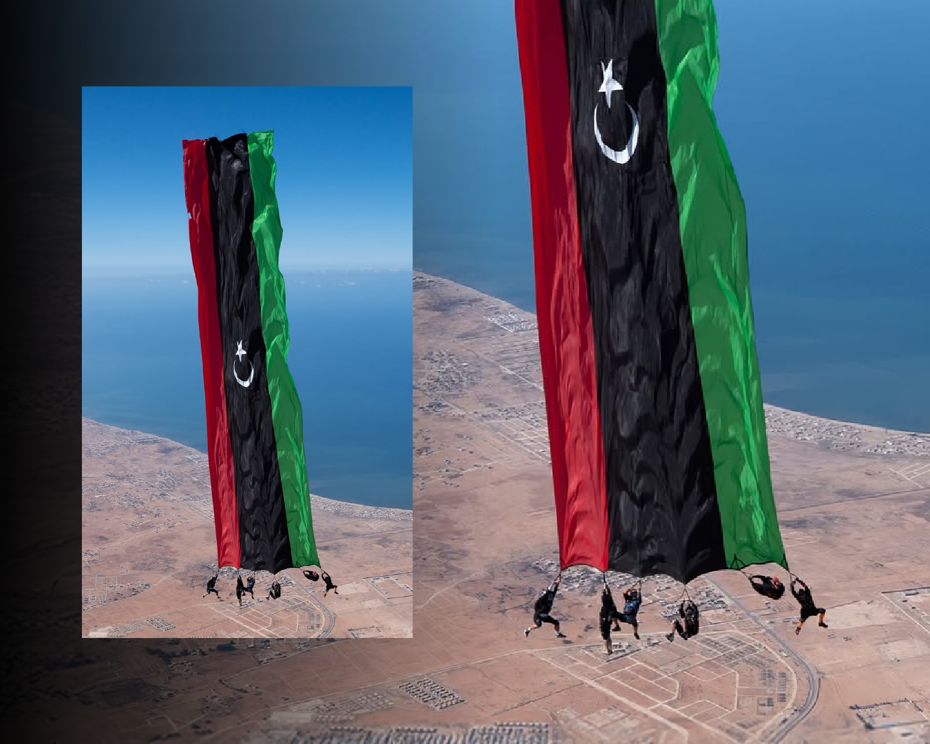 Largest freefall flag ever flown