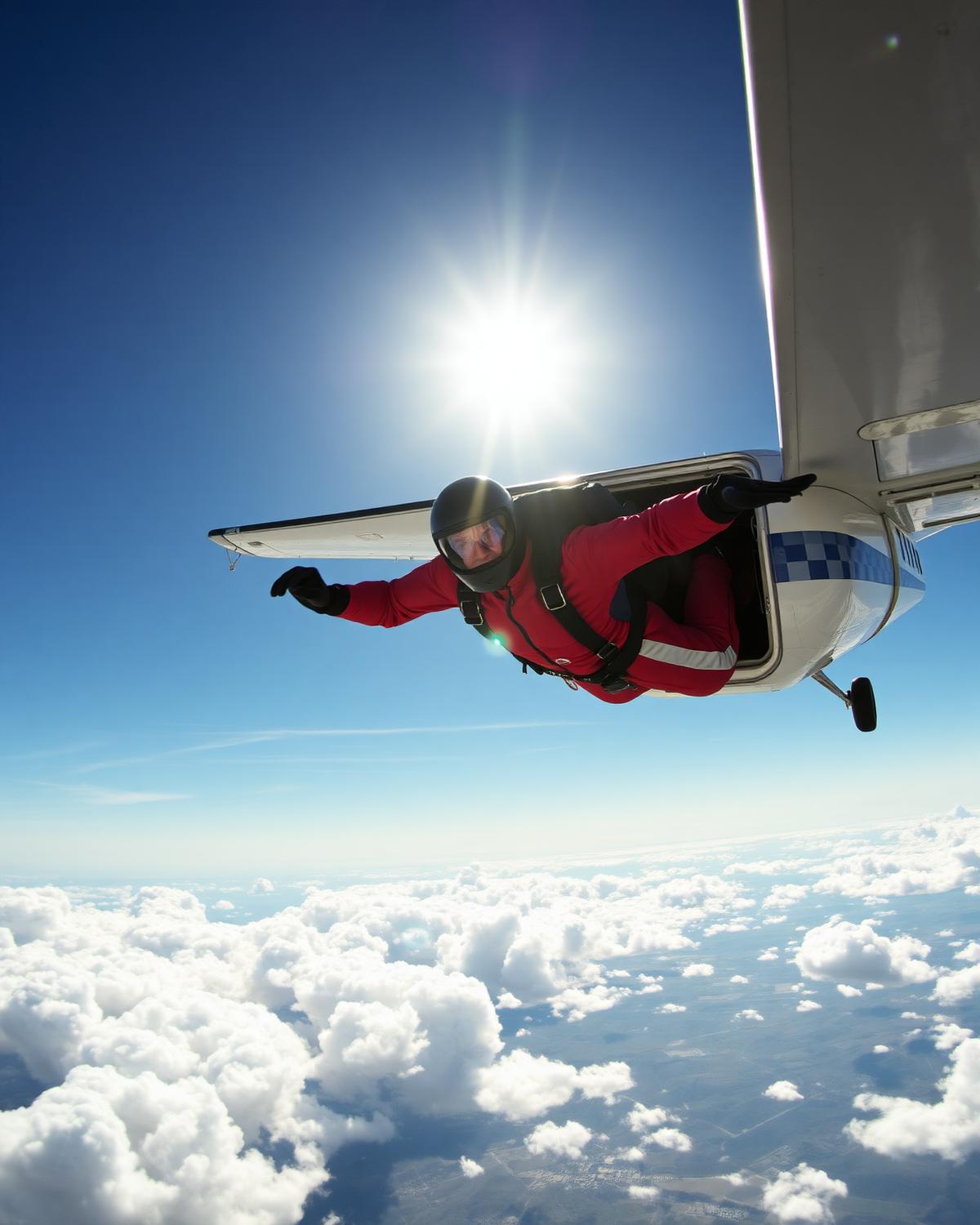 Skydiving